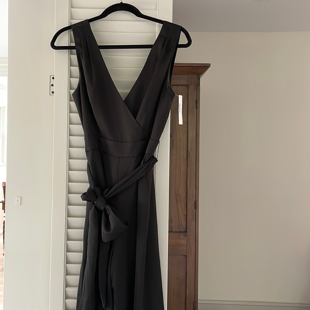 Jcrew wide leg v neck jumpsuit